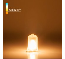 Лампа галогенная Elektrostandard G4 35W 2700K матовое стекло 4690389175503