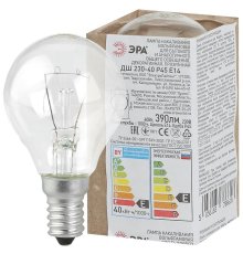 Лампа накаливания Эра E14 40W ДШ 40-230-Е14 (гофра) Б0039132