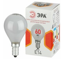 Лампа накаливания Эра P-60-E14-230-FR шар Б0066373