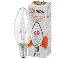 Лампа накаливания Эра E14 40W ДС 40-230-E14-CL Б0039127