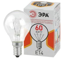 Лампа накаливания Эра E14 60W ДШ 60-230-E14-CL Б0039138