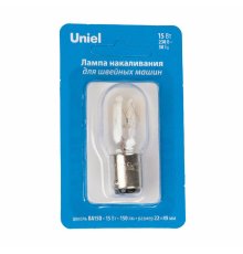 Лампа накаливания Uniel IL-F22-CL-15/BA15D UL-00010984