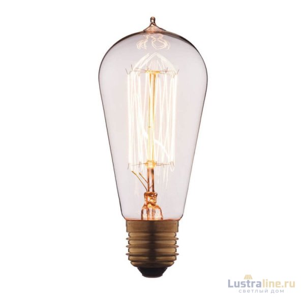Лампа накаливания Loft IT E27 60W прозрачная 6460-SC