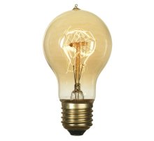 Лампа накаливания Lussole LOFT E27 60W 2700K груша прозрачная GF-E-719 Лампа накаливания Lussole LOFT E27 60W 2700K груша прозрачная GF-E-719