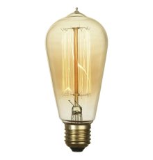 Лампа накаливания Lussole LOFT E27 60W 2700K прозрачная GF-E-764