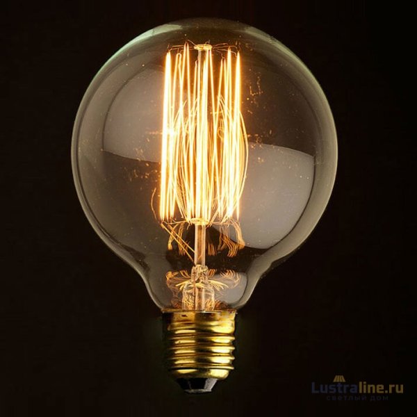 Лампа накаливания Loft IT E27 40W прозрачная G8040
