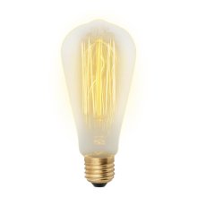 Лампа накаливания (UL-00000482) Uniel E27 60W золотистая IL-V-ST64-60/GOLDEN/E27 VW02