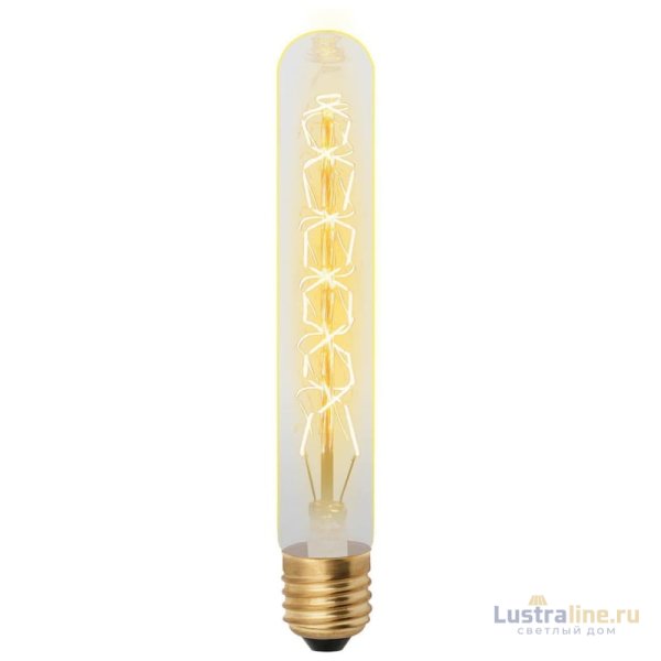 Лампа накаливания (UL-00000485) Uniel E27 60W золотистая IL-V-L32A-60/GOLDEN/E27 CW01