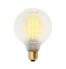 Лампа накаливания (UL-00000478) Uniel E27 60W золотистый IL-V-G80-60/GOLDEN/E27 VW01