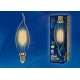 Лампа светодиодная филаментная (UL-00002397) Uniel E14 5W 2250K прозрачная LED-CW35-5W/GOLDEN/E14 GLV21GO