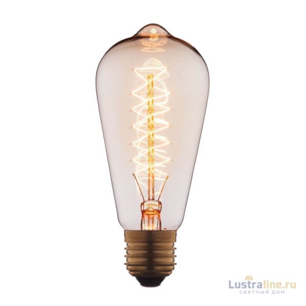 Лампа накаливания Loft IT E27 60W прозрачная 6460-CT