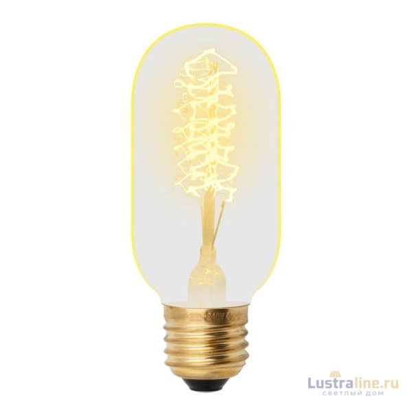 Лампа накаливания (UL-00000486) Uniel E27 40W золотистая IL-V-L45A-40/GOLDEN/E27 CW01