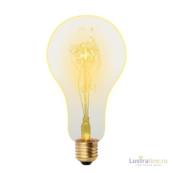 Лампа накаливания (UL-00000477) Uniel E27 60W золотистая IL-V-A95-60/GOLDEN/E27 SW01 Лампа накаливания (UL-00000477) Uniel E27 60W золотистая IL-V-A95-60/GOLDEN/E27 SW01