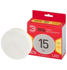 Лампа светодиодная Эра LED GX-15W-830-GX70 R 3000K таблетка Б0065487