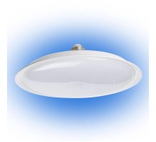 Лампа светодиодная (UL-00004573) Uniel E27 40W 3000K матовая LED-U220-40W/3000K/E27/FR PLU01WH