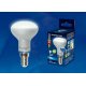 Лампа светодиодная рефлекторная (UL-00001491) Uniel E14 6W 3000K матовая LED-R50-6W/WW/E14/FR PLS02WH