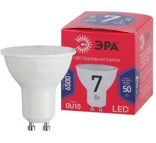 Лампа светодиодная Эра GU10 7W 6500K LED MR16-7W-865-GU10 R Б0045350