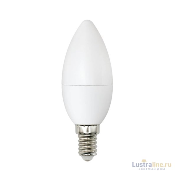Лампа светодиодная (UL-00001570) Uniel E14 6W 4000K матовая LED-C37-6W/WW+NW/E14/FR PLB01WH Лампа светодиодная (UL-00001570) Uniel E14 6W 4000K матовая LED-C37-6W/WW+NW/E14/FR PLB01WH
