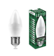 Лампа светодиодная Saffit SBC3711 Свеча E27 11W 4000K 55135