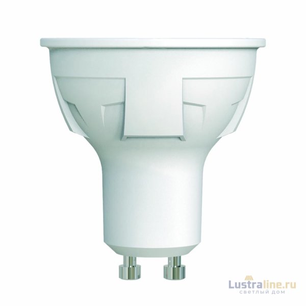 Лампа светодиодная Uniel LED-JCDR 6W/6500K/GU10/FR PLP01WH UL-00011020
