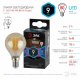 Лампа светодиодная Эра E14 9W 4000K F-LED P45-9W-840-E14 gold Б0047028