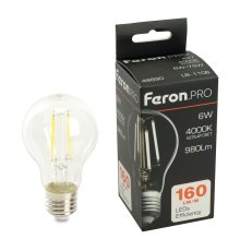 Светодиодная лампа Feron LB-1106 E27 6W 4000K 48890