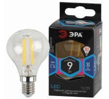 Лампа светодиодная Эра E14 9W 4000K F-LED P45-9w-840-E14 Б0047026