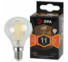 Лампа светодиодная Эра E14 11W 2700K F-LED P45-11w-827-E14 Б0047012