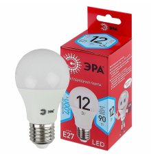 Лампа светодиодная Эра E27 12W 4000K LED A60-12W-840-E27 R Б0049636
