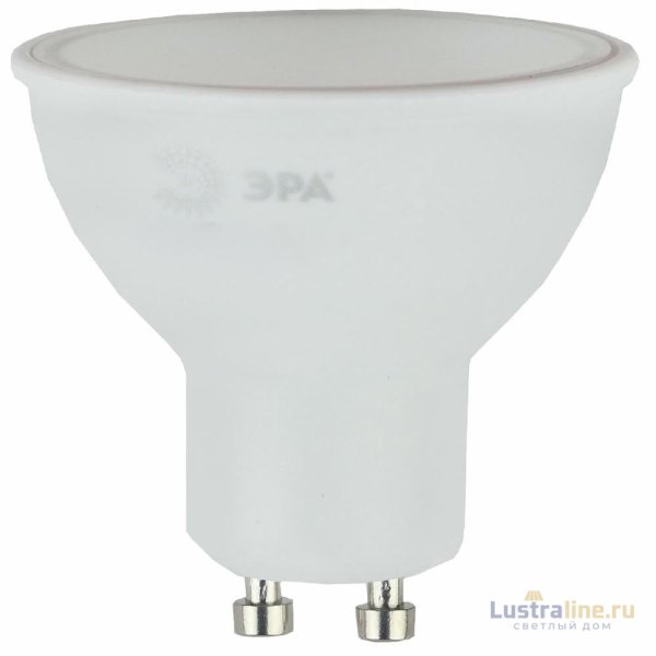 Лампа светодиодная Эра GU10 6W 4000K LED MR16-6W-840-GU10 Б0020544 Лампа светодиодная Эра GU10 6W 4000K LED MR16-6W-840-GU10 Б0020544