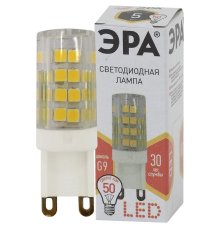 Лампа светодиодная Эра G9 5W 2700K LED JCD-5W-CER-827-G9 Б0027863