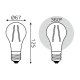 Лампа светодиодная Gauss Filament E27 26W 4100K 102902226