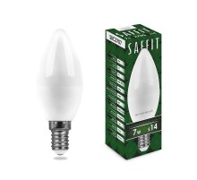 Лампа светодиодная Saffit SBC3707 Свеча E14 7W 2700K 55030