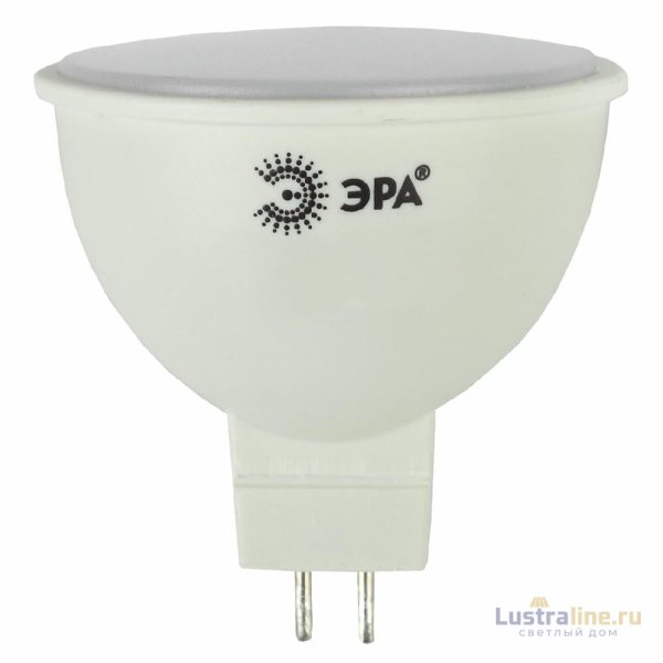 Лампа светодиодная Эра GU5.3 6W 2700K LED MR16-6W-827-GU5.3 Б0020542