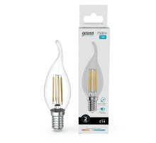 Лампа светодиодная Gauss Filament Elementary E14 12W 4100K 42122