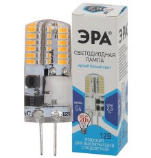 Лампа светодиодная Эра G4 2,5W 4000K LED-JC-2,5W-12V-SLC-840-G4 Б0049090