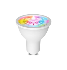 Светодиодная лампа Moes Smart LED Bulb Zigbee GU10 4,9W 2200/6500K+RGB ZB-TD-RWW-GU10