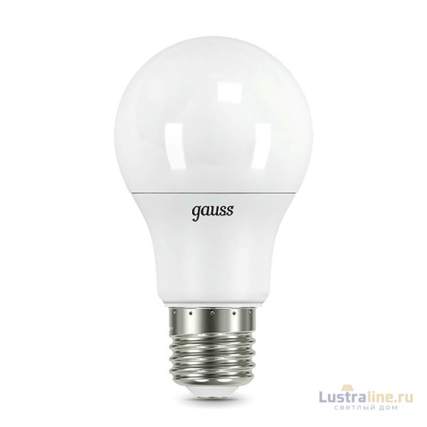 Лампа светодиодная Gauss E27 10W 2700-4100K матовая 102502110-T