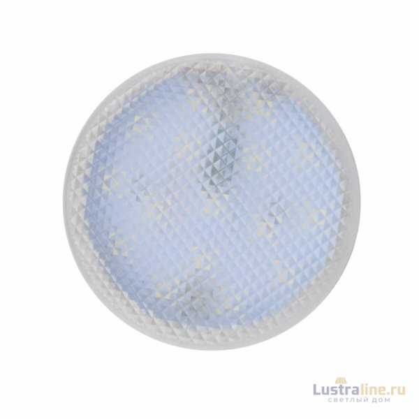 Лампа светодиодная (UL-00006498) Uniel GX53 7W 4000K призма LED-GX53-7W/4000K+4000K/GX53/PR PLB02WH Лампа светодиодная (UL-00006498) Uniel GX53 7W 4000K призма LED-GX53-7W/4000K+4000K/GX53/PR PLB02WH