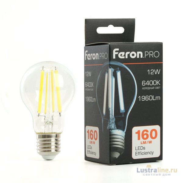 Светодиодная лампа Feron LB-1112 E27 12W 6400K 48897 Светодиодная лампа Feron LB-1112 E27 12W 6400K 48897