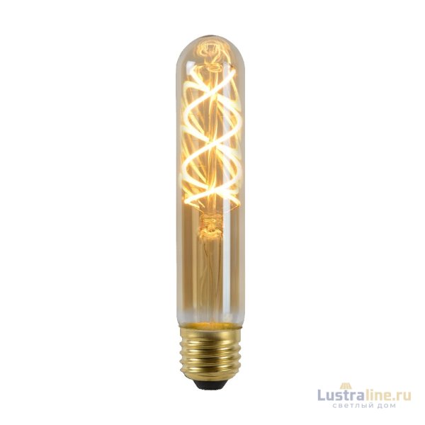 Лампа светодиодная диммируемая Lucide E27 5W 2200K янтарная 49035/05/62
