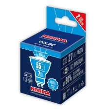 Лампа светодиодная Volpe Norma LED-JCDR-7W/4000K/GU10/38D/NR UL-00011185