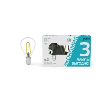 Лампа светодиодная Gauss Filament E14 7W 4100K 105901207T