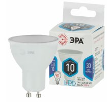 Лампа светодиодная Эра GU10 10W 4000K LED MR16-10W-840-GU10 Б0032998