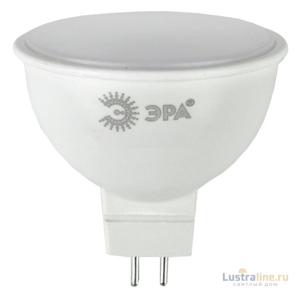 Лампа светодиодная Эра GU5.3 5W 6500K LED MR16-5W-865-GU5.3 R Б0045349 Лампа светодиодная Эра GU5.3 5W 6500K LED MR16-5W-865-GU5.3 R Б0045349