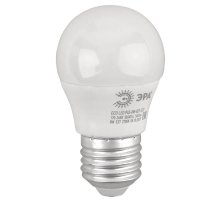 Лампа светодиодная ЭРА E27 8W 2700K матовая ECO LED P45-8W-827-E27 Б0030024