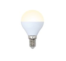 Лампа светодиодная (UL-00003826) Volpe E14 9W 3000K матовая LED-G45-9W/WW/E14/FR/NR УЦ