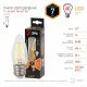 Лампа светодиодная Эра E27 7W 2700K F-LED B35-7W-827-E27 Б0027950