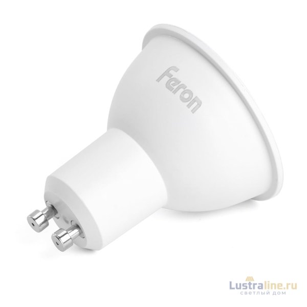 Лампа светодиодная Feron LB-24 GU10 5W 6400K 51217 Лампа светодиодная Feron LB-24 GU10 5W 6400K 51217
