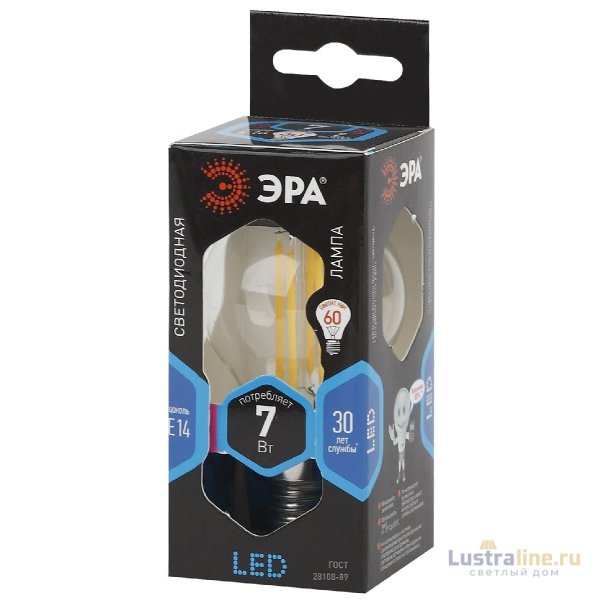 Лампа светодиодная Эра E14 7W 4000K F-LED P45-7W-840-E14 Б0027947